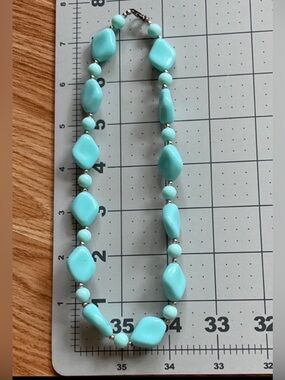 Mint green Beaded Necklace